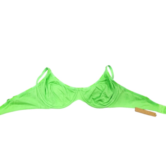 SKIMS Neon Green Underwire Bra - Picture 4 of 7